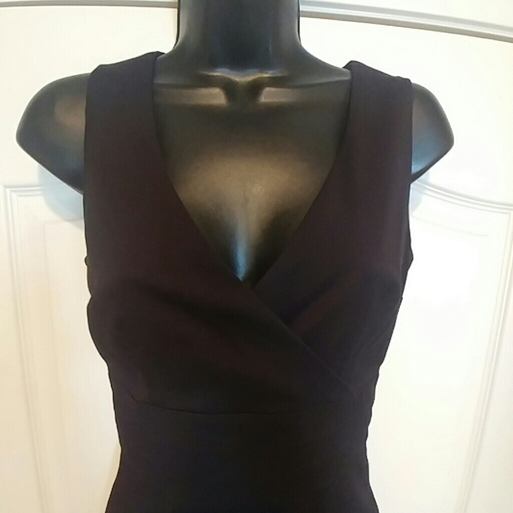 H&M Size 4 Black Dress Sleeveless - Picture 2 of 3